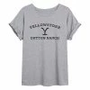 Licensed Character Juniors' Yellowstone Dutton Ranch Flowy Tee -Licensed Character Shop unnamed file 7899