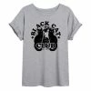 Licensed Character Juniors' "Black Cat Club" Oversized Graphic Tee -Licensed Character Shop unnamed file 7900