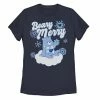 Licensed Character Juniors' Care Bear Grumpy "Beary Merry" Snow Cloud Christmas Tee -Licensed Character Shop unnamed file 7902