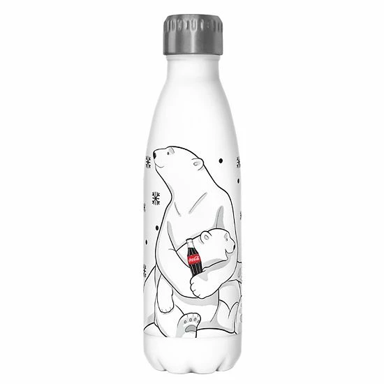 Licensed Character Coca-Cola Bears Pair 17-oz. Stainless Steel Water Bottle 3 Licensed Character Coca-Cola Bears Pair 17-oz. Stainless Steel Water Bottle