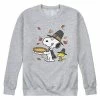 Licensed Character Men's Peanuts Thanksgiving Scene Sweatshirt -Licensed Character Shop unnamed file 794