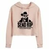 Licensed Character Juniors' Yellowstone "Send RIP" Cropped Graphic Hoodie -Licensed Character Shop unnamed file 7952