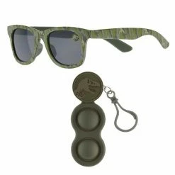 Licensed Character Jurassic Park Dinosaur Sunglasses & Pop Keychain Set