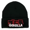 Licensed Character Godzilla Scaled Kanji Knit Beanie -Licensed Character Shop unnamed file 8015