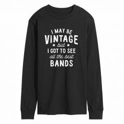Licensed Character Men's Vintage Best Bands Tee