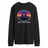 Licensed Character Men's Yellowstone Y Brand Sunset LS -Licensed Character Shop unnamed file 8071