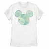 Licensed Character Juniors' Disney's Mickey Succulent Fill Tee Athletic Heather -Licensed Character Shop unnamed file 8113