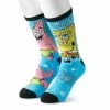 Licensed Character Men's SpongeBob SquarePants Crew Socks -Licensed Character Shop unnamed file 8150