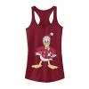 Licensed Character Juniors' Disney's Donald Duck Classic Christmas Portrait Tank Top Envy -Licensed Character Shop unnamed file 8160