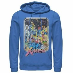 Licensed Character Men's Marvel X-Men Classic Vintage Comic Group Shot Hoodie Royal -Licensed Character Shop unnamed file 8187