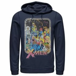Licensed Character Men's Marvel X-Men Classic Vintage Comic Group Shot Hoodie Royal -Licensed Character Shop unnamed file 8189