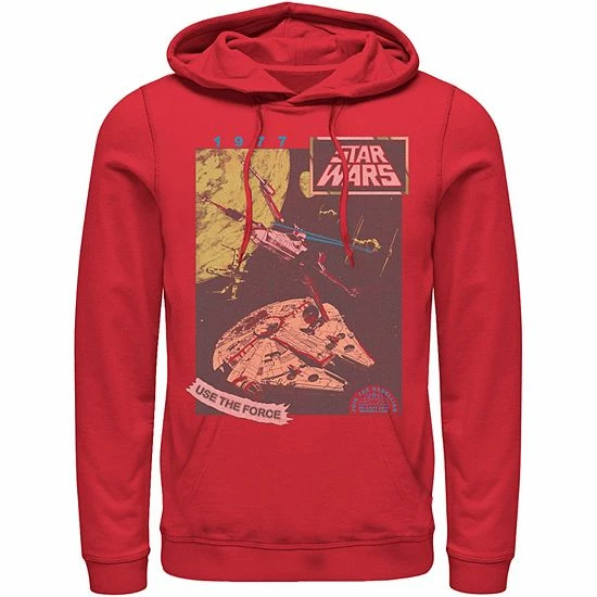 Licensed Character Men's Star Wars Join The Rebellion Hoodie Royal 6 Licensed Character Men's Star Wars Join The Rebellion Hoodie Royal - Image 4