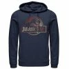 Licensed Character Men's Jurassic Park Fossil Logo Graphic Pullover Hoodie Navy -Licensed Character Shop unnamed file 8239