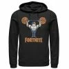 Licensed Character Men's Fortnite Meowscles Yarn Work Out Logo Hoodie Black -Licensed Character Shop unnamed file 8242