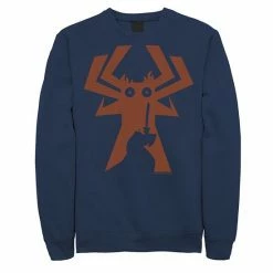 Licensed Character Men's Cartoon Network Samurai Jack Faces Aku Silhouette Fleece Black -Licensed Character Shop unnamed file 8253