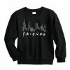 Licensed Character Girls 7-16 Friends Cityscape Fleece Crew -Licensed Character Shop unnamed file 828