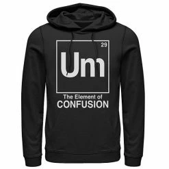 Licensed Character Men's Um The Element Of Confusion Pullover Hoodie