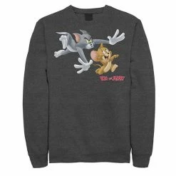 Licensed Character Mens Tom And Jerry Classic Style Chase Portrait Sweatshirt