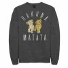 Licensed Character Men's Disney Lion King Simba Nala Hakuna Matata Sweatshirt -Licensed Character Shop unnamed file 8455