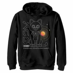 Licensed Character Disney / Pixar's Lightyear Boys 8-20 Personal Companion Robot Sox Barcode Sketch Graphic Hoodie