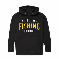Licensed Character Men's "This Is My Fishing" Hoodie Green -Licensed Character Shop unnamed file 8519