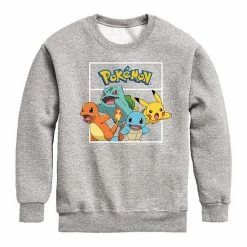 Licensed Character Boys 8-20 Pokemon Team Pokemon Sweatshirt