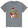 Licensed Character Men's Dr. Seuss The Grinch Max Tee Heather Military Green -Licensed Character Shop unnamed file 856