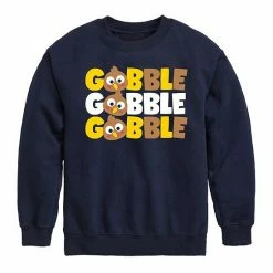 Licensed Character Boys 8-20 Turkey Gobble Gobble Gobble Sweatshirt