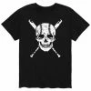 Licensed Character Men's Baseball Skull Tee Black -Licensed Character Shop unnamed file 8651