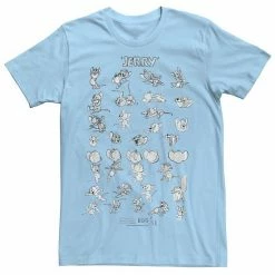 Licensed Character Mens Tom And Jerry Character Art Tee