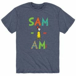 Licensed Character Men's Dr. Seuss Sam I Am Patterned Tee White -Licensed Character Shop unnamed file 8729