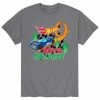Licensed Character Men's Hot Wheels "Happy Holidays" Track Loop Tee Green -Licensed Character Shop unnamed file 8737