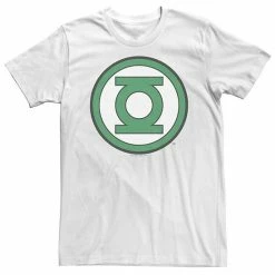 Alternative view of Licensed Character Big & Tall DC Comics Green Lantern Classic Logo Tee Black
