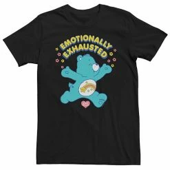 Licensed Character Big & Tall Care Bears Emotionally Exhausted With Wish Bear Tee