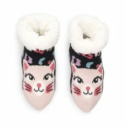 Licensed Character Girls Kookie Kritters Critter Cozy Warmer Slipper Socks Penguin