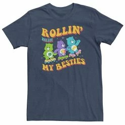 Licensed Character Big & Tall Care Bears Rolling With My Besties Tee
