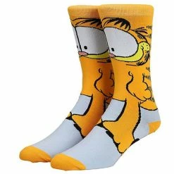 Licensed Character Men's Garfield Crew Socks