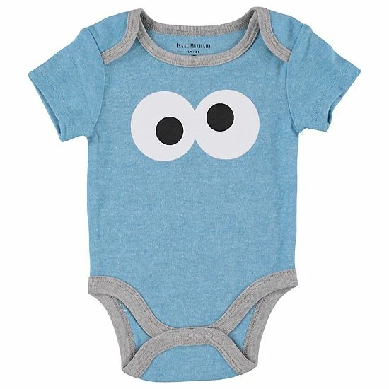 Licensed Character Baby Boy Sesame Street 3 Pack Bodysuit Set 5 Licensed Character Baby Boy Sesame Street 3 Pack Bodysuit Set - Image 3