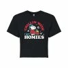 Licensed Character Juniors' Peanuts Homies Cropped Graphic Tee 1 Licensed Character Juniors' Peanuts Homies Cropped Graphic Tee -Licensed Character Shop unnamed file 8876