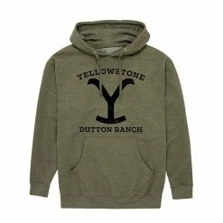 Licensed Character Men's Yellowstone Dutton Ranch Hoodie