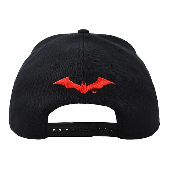 Licensed Character Men's The Batman Logo Snapback Hat 4 Licensed Character Men's The Batman Logo Snapback Hat - Image 2