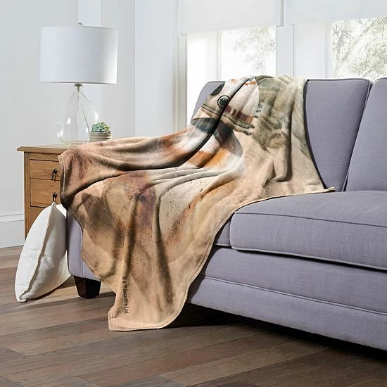 Licensed Character Disney's Star Wars BB-8 Droid Silk Touch Throw Blanket 4 Licensed Character Disney's Star Wars BB-8 Droid Silk Touch Throw Blanket - Image 2