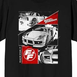 Licensed Character Men's The Fast & The Furious Race For It Tee -Licensed Character Shop unnamed file 9001