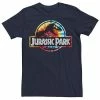 Licensed Character Men's Jurassic Park Tie Dye Circle Logo Tee Black -Licensed Character Shop unnamed file 9028