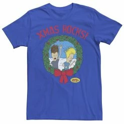 Licensed Character Men's Beavis And Butthead Christmas Costumes Graphic Tee Kelly Heather -Licensed Character Shop unnamed file 9051
