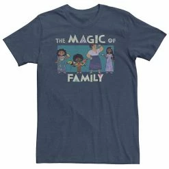 Licensed Character Big & Tall Disney Encanto The Magic Of Family Group Portrait Tee Navy Heather -Licensed Character Shop unnamed file 9093