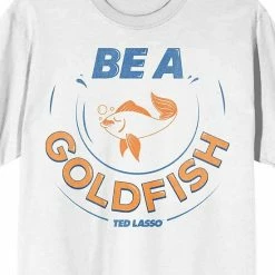 Licensed Character Men's Ted Lasso Be A Goldfish Tee -Licensed Character Shop unnamed file 9098