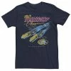 Licensed Character Men's Star Wars Tatooine Pod Racers Tee Navy -Licensed Character Shop unnamed file 9111