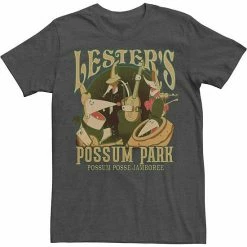 Licensed Character Men's Disney A Goofy Movie Lester's Possum Park Tee Charcoal Heather 7 Licensed Character Men's Disney A Goofy Movie Lester's Possum Park Tee Charcoal Heather -Licensed Character Shop unnamed file 9119