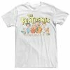 Licensed Character Men's The Flintstones Meet The Family Portrait Tee White -Licensed Character Shop unnamed file 9135